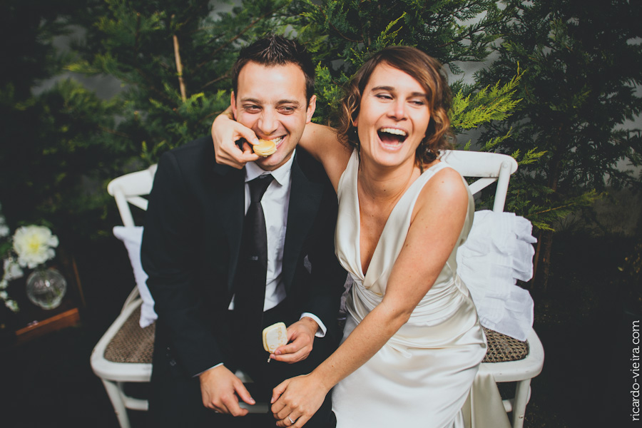 Mariage en blanc et or // Crédit - Ricardo Vieira