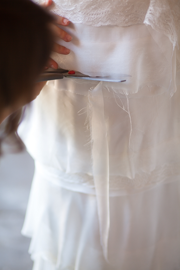 Dernier essayage de la robe de mariée chez La Belle Bobine - Blog Mariage Madame C