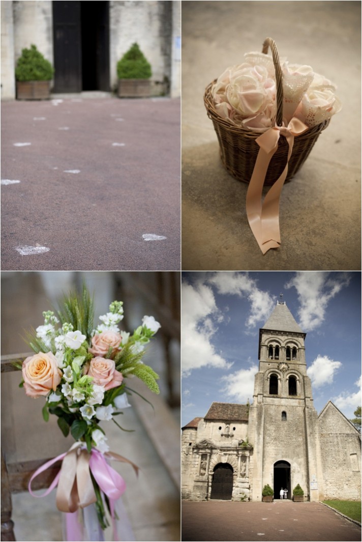 Un mariage dans l'Oise, en rose et pêche - Laurianne + Richard - Blog Mariage Madame C