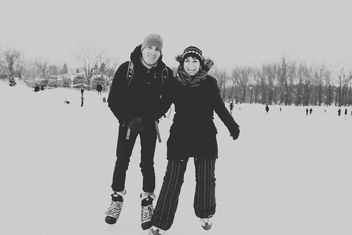 Séance d'engagement à Montréal © Benjamin le Du Séance engagement à Montréal - Marie + Jérôme - Blog Mariage Madame C