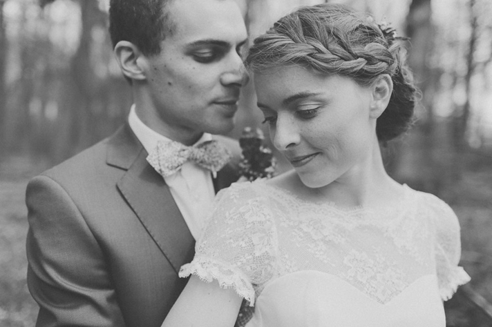 Mariage champêtre en Belgique © David Latour