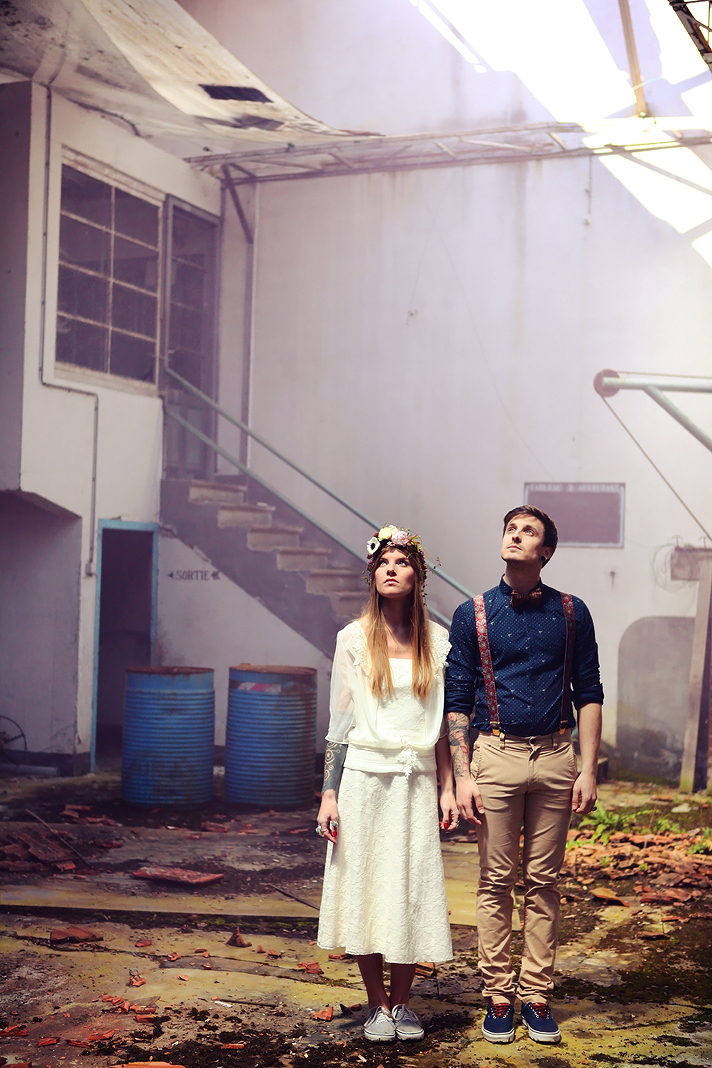 Shooting inspiration Steampunk - Madame Coquelicot - Poppy Figue Ambiance Bohème et Steampunk - Blog Mariage Madame C