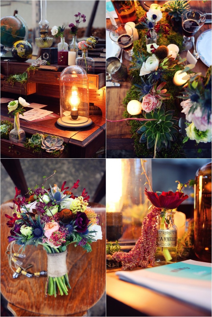 Mariage Steampunk bohème par Madame Coquelicot & Poppy Figue Flower Ambiance Bohème et Steampunk - Blog Mariage Madame C