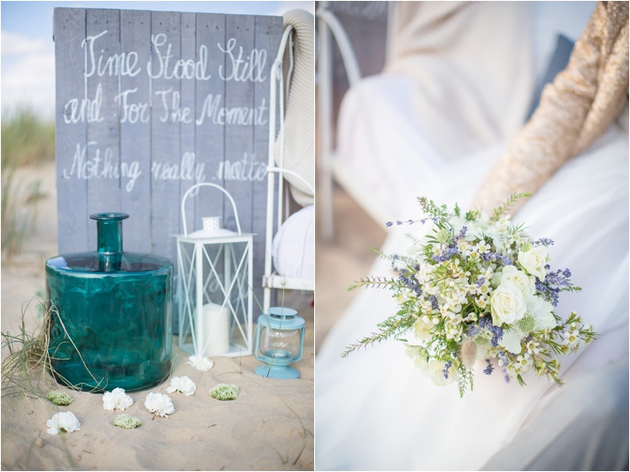 Mariage en bleu en bord de mer // Crédits - Veronique Lorre et Bubblerock D'amour et d'eau Fraîche - Mariage à la plage - Blog Mariage Madame C