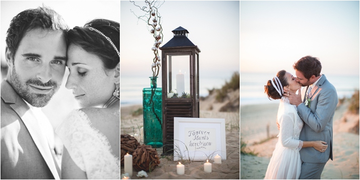 Mariage en bleu en bord de mer // Crédits - Veronique Lorre et Bubblerock D'amour et d'eau Fraîche - Mariage à la plage - Blog Mariage Madame C