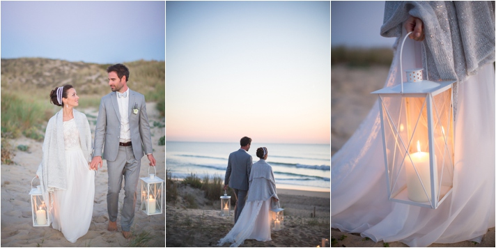 Mariage en bleu en bord de mer // Crédits - Veronique Lorre et Bubblerock D'amour et d'eau Fraîche - Mariage à la plage - Blog Mariage Madame C