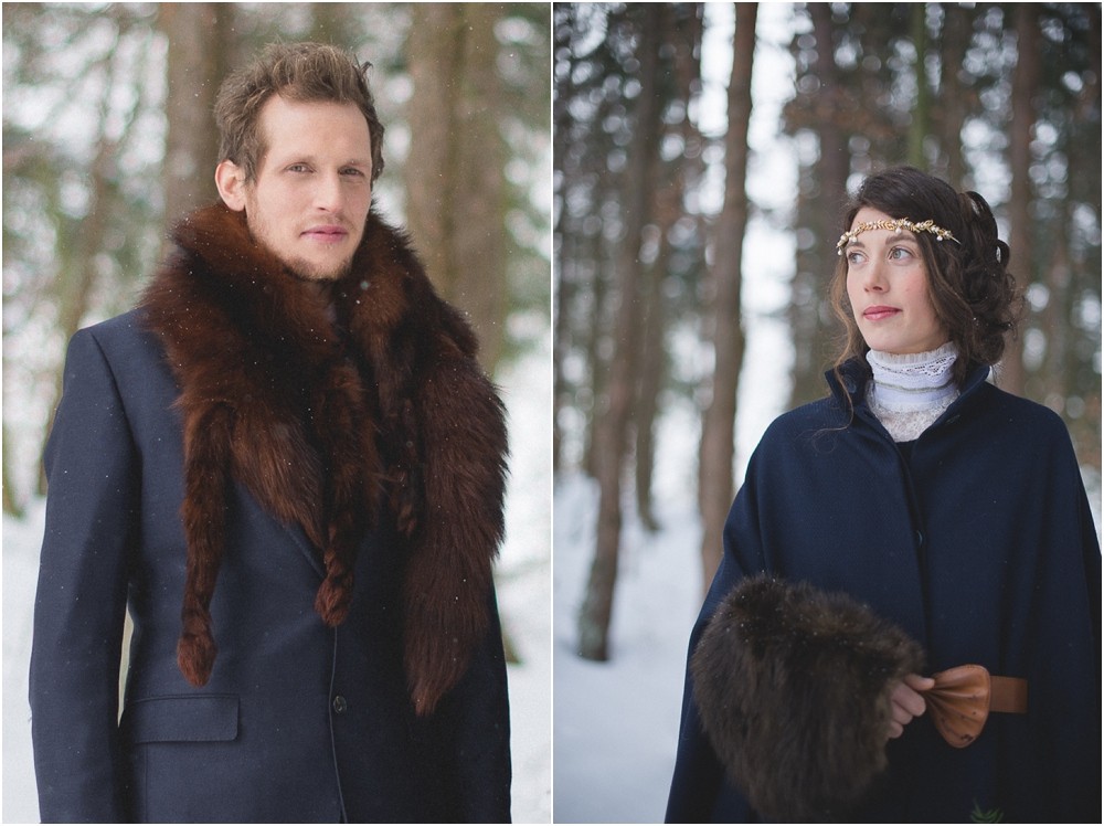 © Elle Photographie-Shooting d'inspiration-Alsace-Le blog de Madame C- #4 Un mariage d'hiver dans les Vosges - Blog Mariage Madame C