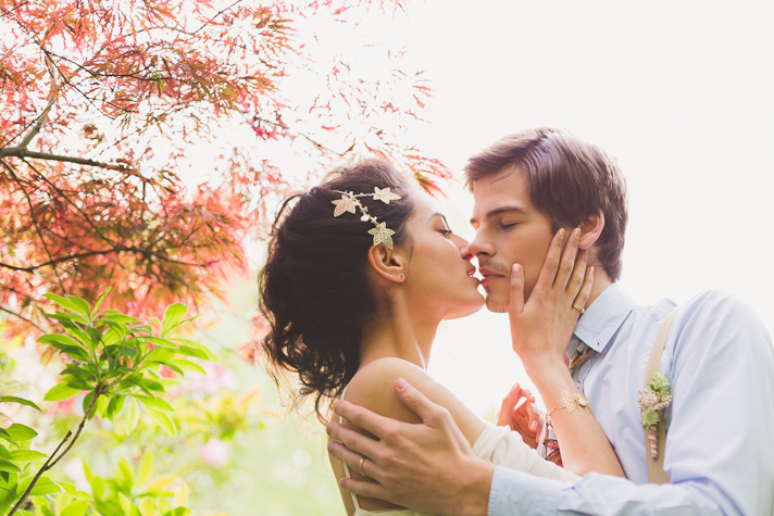 Mariage poétique à Giverny // Crédits - FleurdeSucre et Majenia