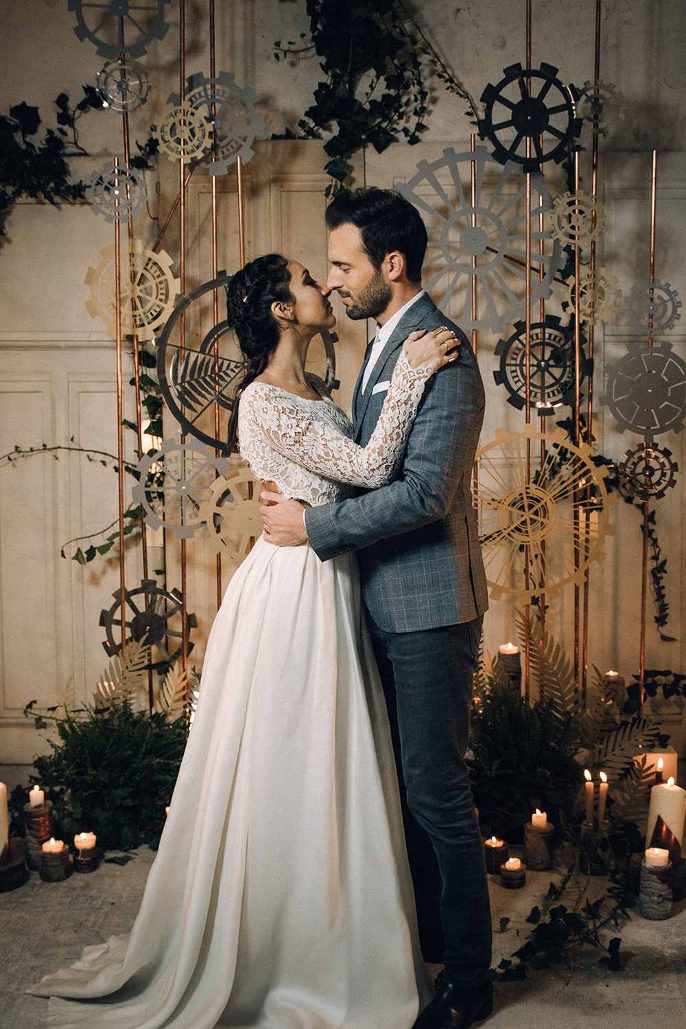 La mariée aux mains d'argent - Blog Mariage Madame C Cérémonie laïque, ambiance industrielle - La mariée aux mains d'argent