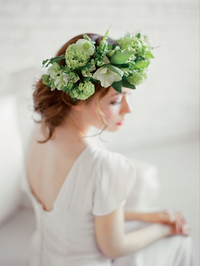 Coiffure de la Mariée - Cheveux Fleuris - Blog Mariage Madame C