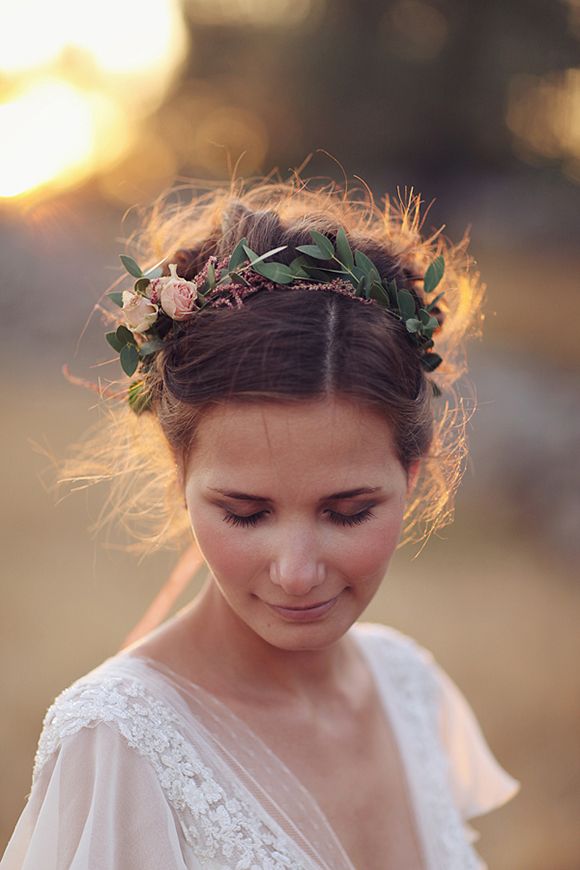 Coiffure de la Mariée - Cheveux Fleuris - Blog Mariage Madame C