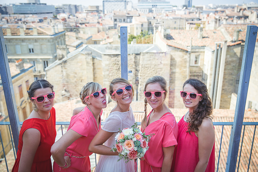 Mariage corail au Domaine de Valmont - Ligia + Clément - Blog Mariage Madame C