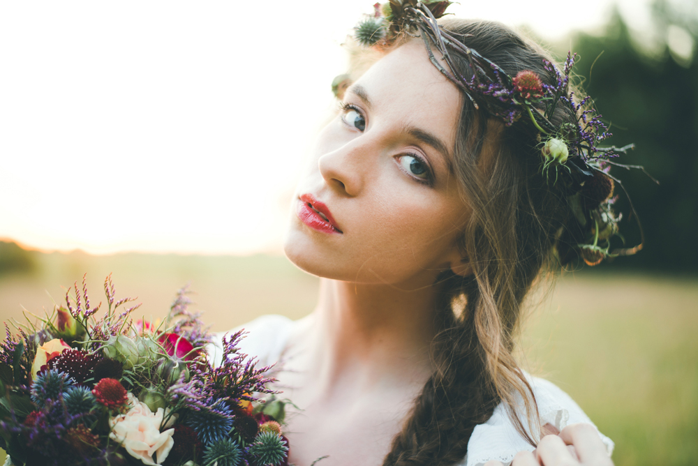 Mariée Bohème d'automne - Blog Mariage Madame C