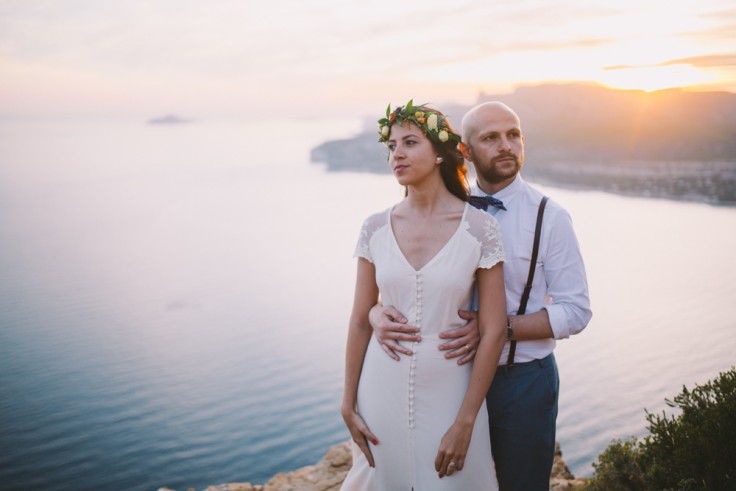 Mariage à Cassis // Crédit - Clément Minair
