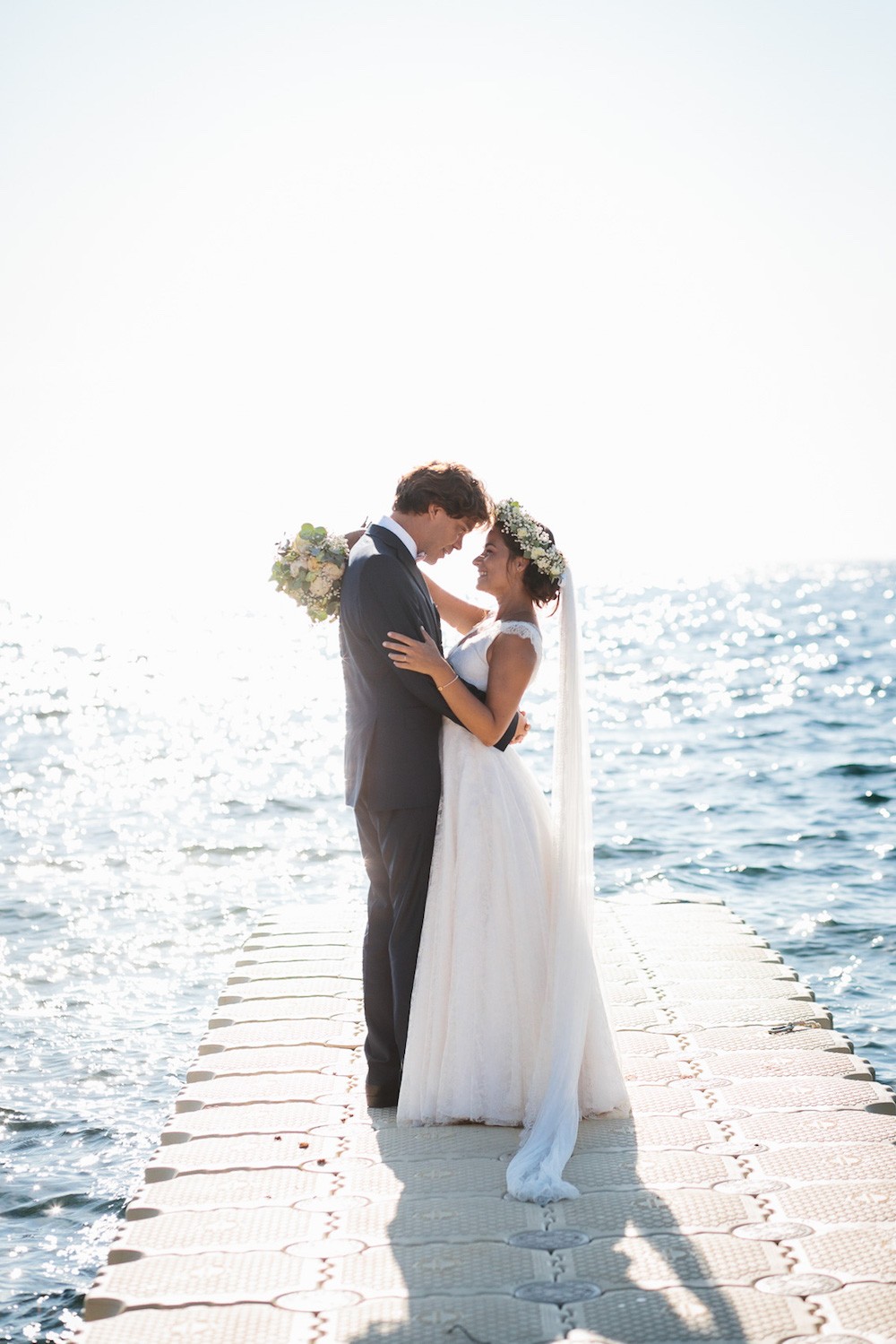 Mariage en Corse les pieds dans l'eau - Aurélie + Jérôme - Blog Mariage Madame C