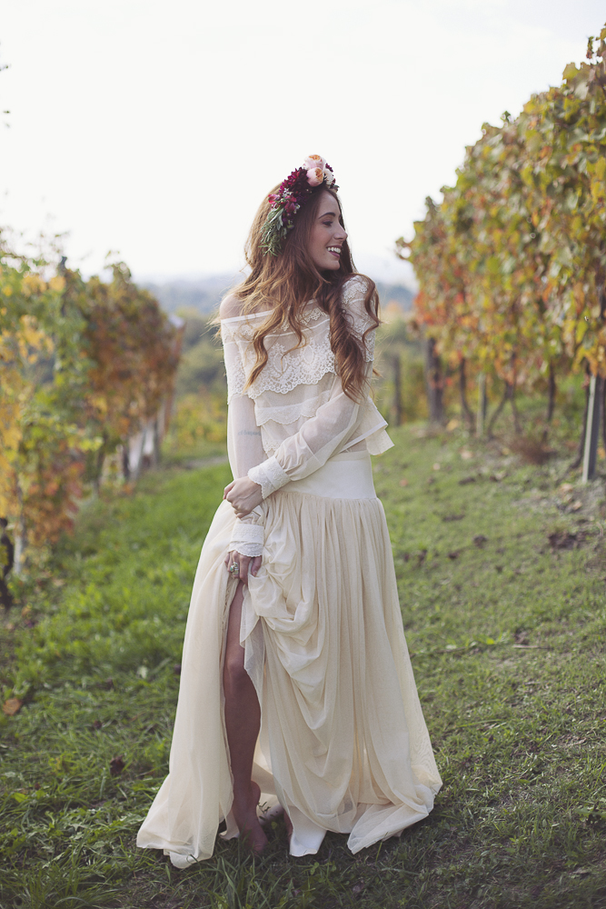 Mariage d'automne en Italie