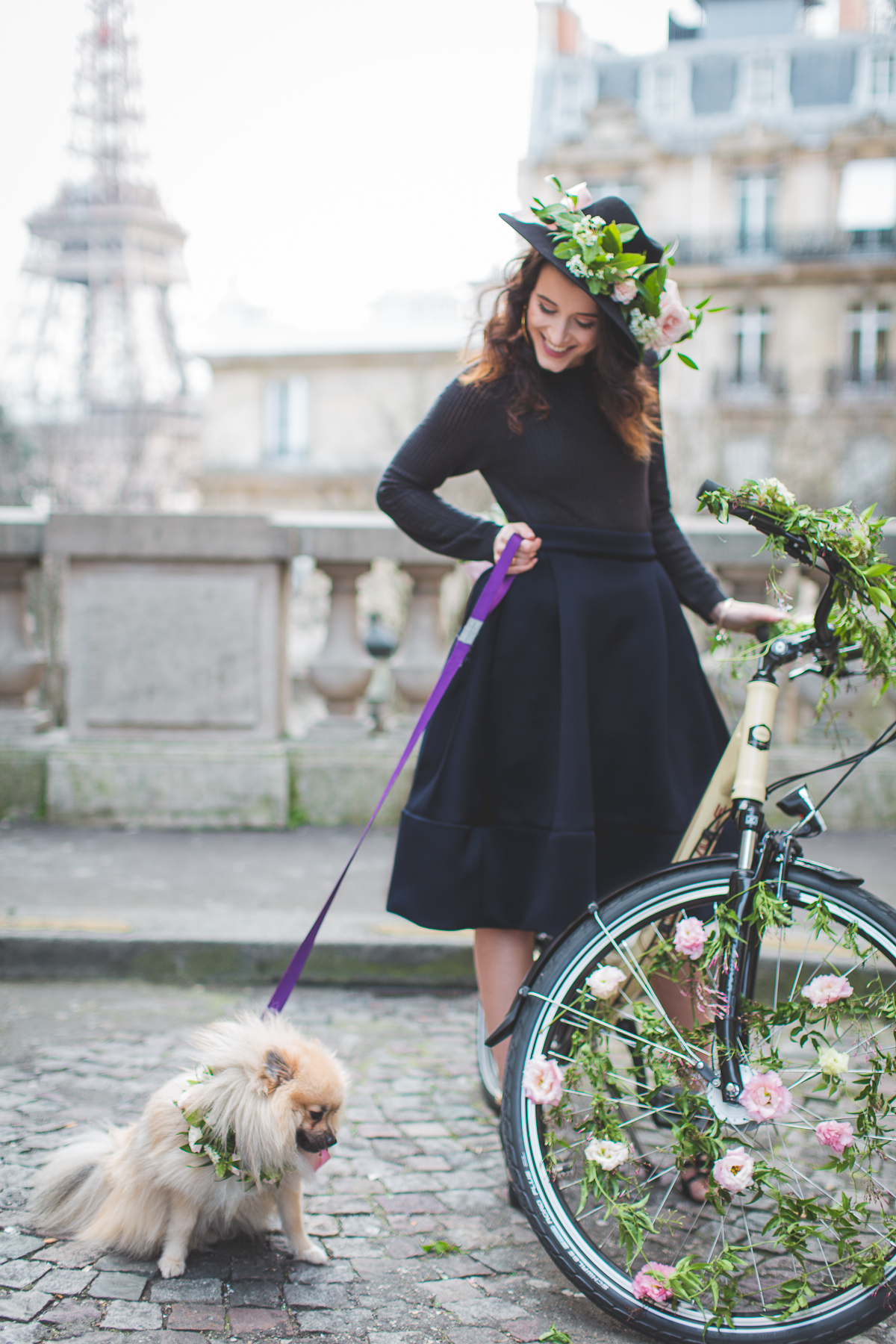 Ma petite robe noire - Blog Mariage Madame C Mariage moderne à Paris © Camille Marciano