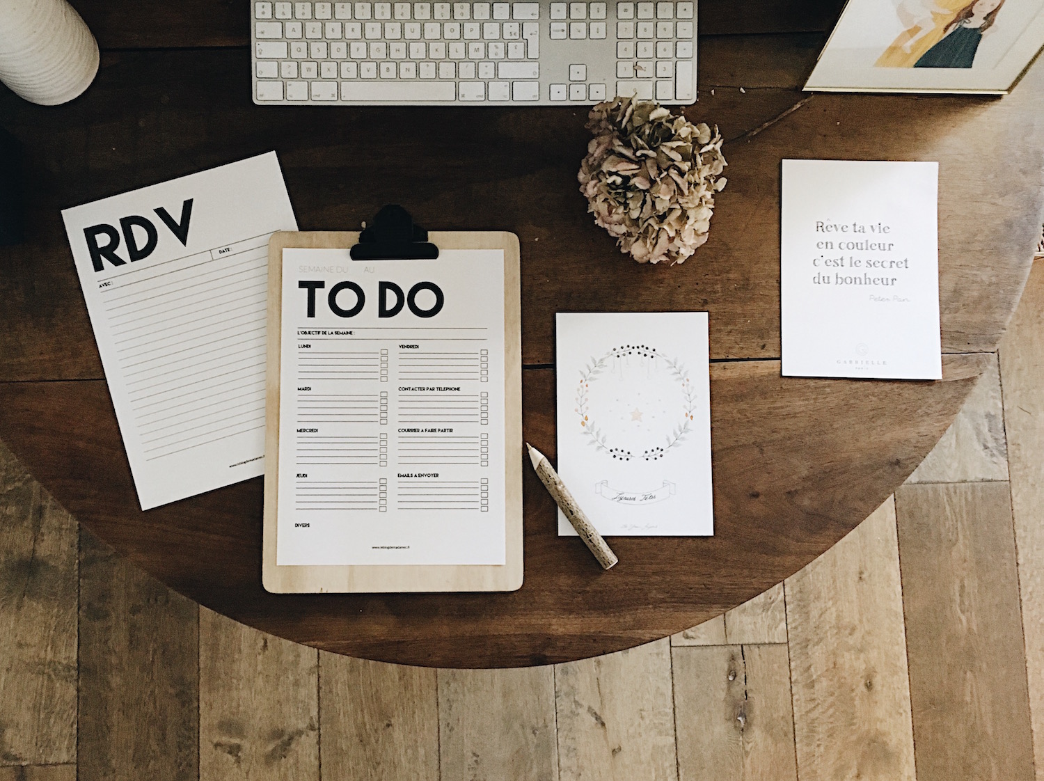 Kit planner 2017 // Crédits - Clémentine Marchal