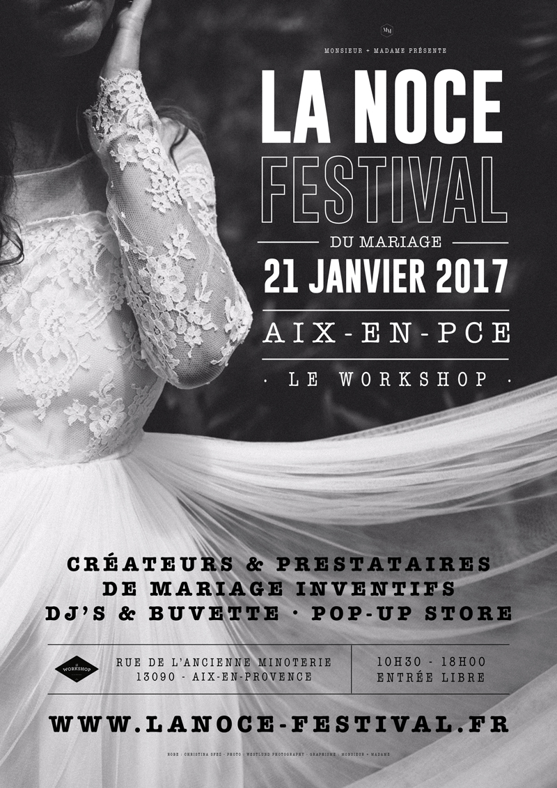 La Noce festival mariage Aix-en-Provence