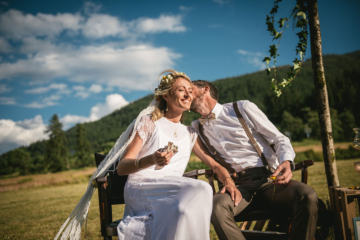 Le mariage de Perle et Baptiste à la montagne - Blog Mariage Madame C