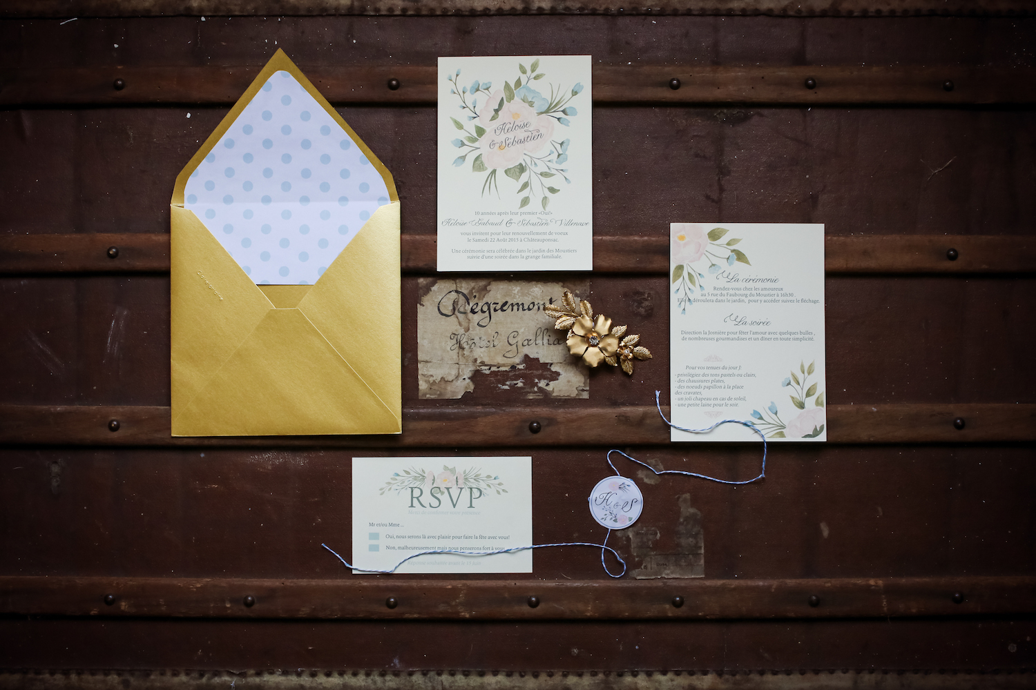 Un renouvellement de voeux en petit comité - Héloïse + Sébastien - Blog Mariage Madame C