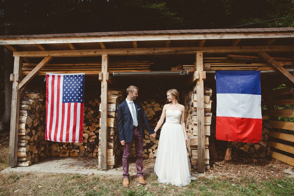 Mariage franco-américain dans une ferme alsacienne © Elodie Winter