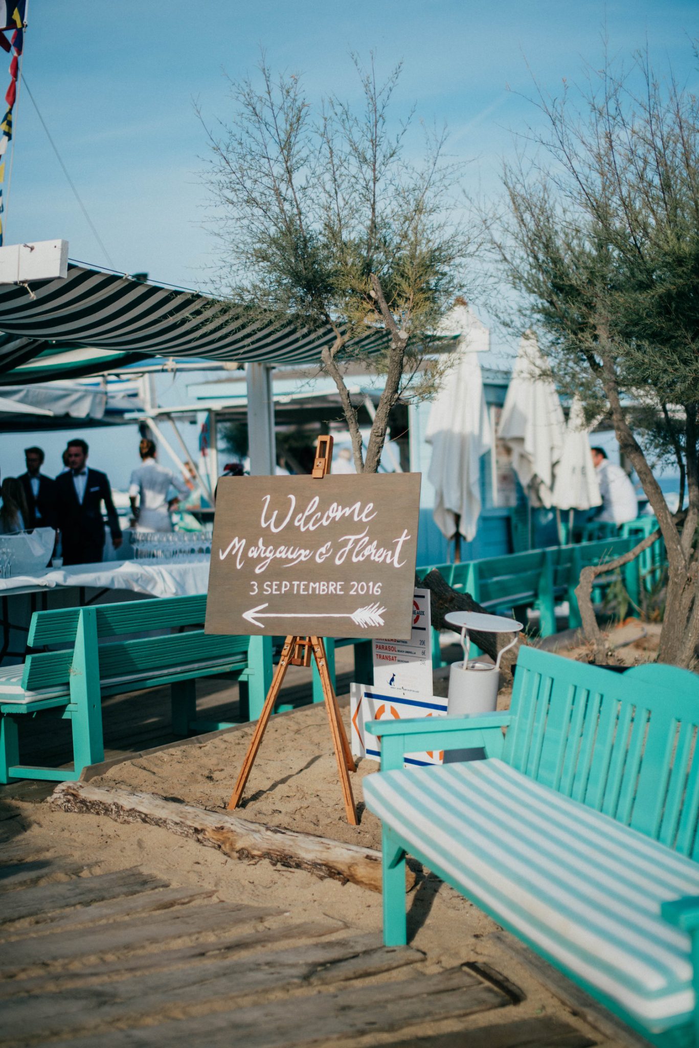 Mariage de plage à Saint Tropez - Margaux + Florent - Blog Mariage Madame C
