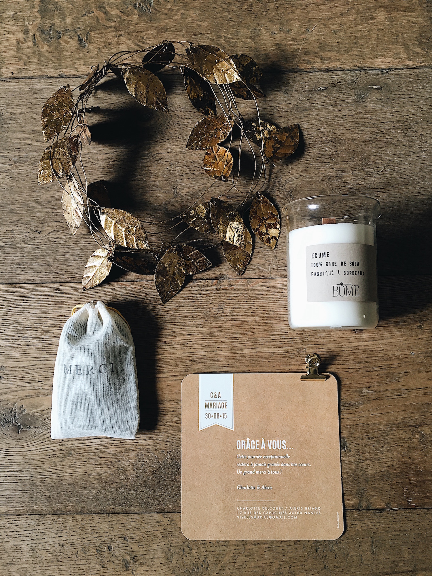 Atelier Rosemood faire-part mariage