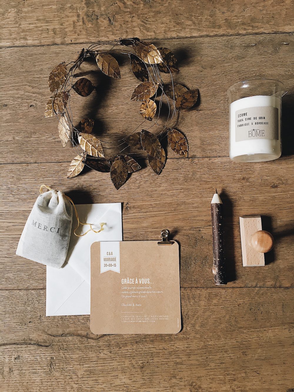 Réussir le faire-part de son mariage - Les Conseils de l’Atelier Rosemood - Blog Mariage Madame C