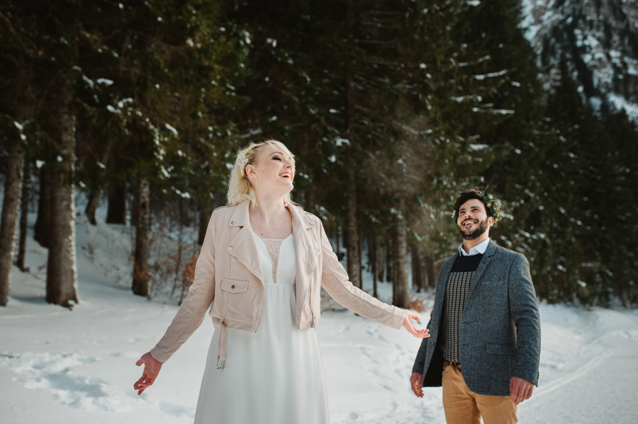 Un elopement scandifolk dans les Alpes - Blog Mariage Madame C