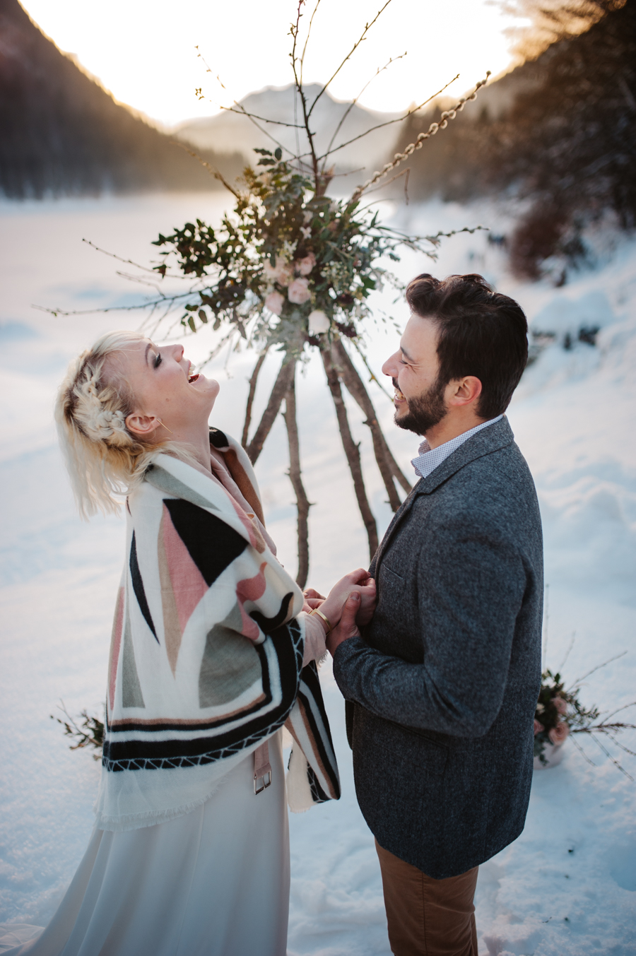 Elopement à la montagne // Photo - Mélanie Bultez