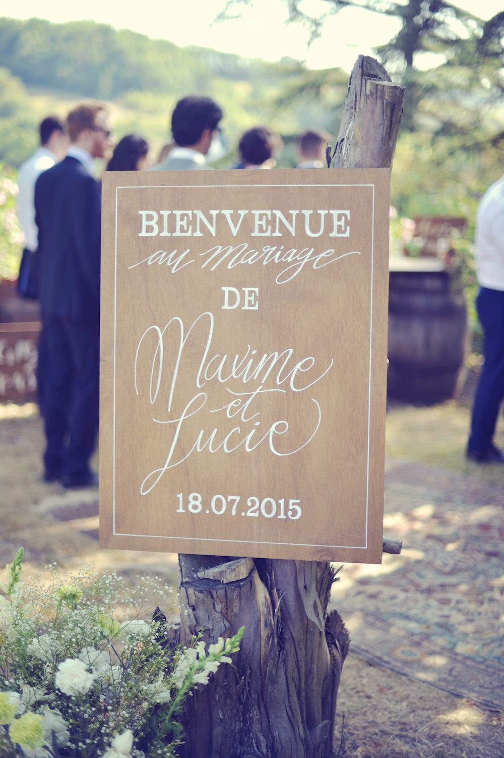 Un mariage Champêtre à Montesquieu - Lucie + Maxime - Blog Mariage Madame C