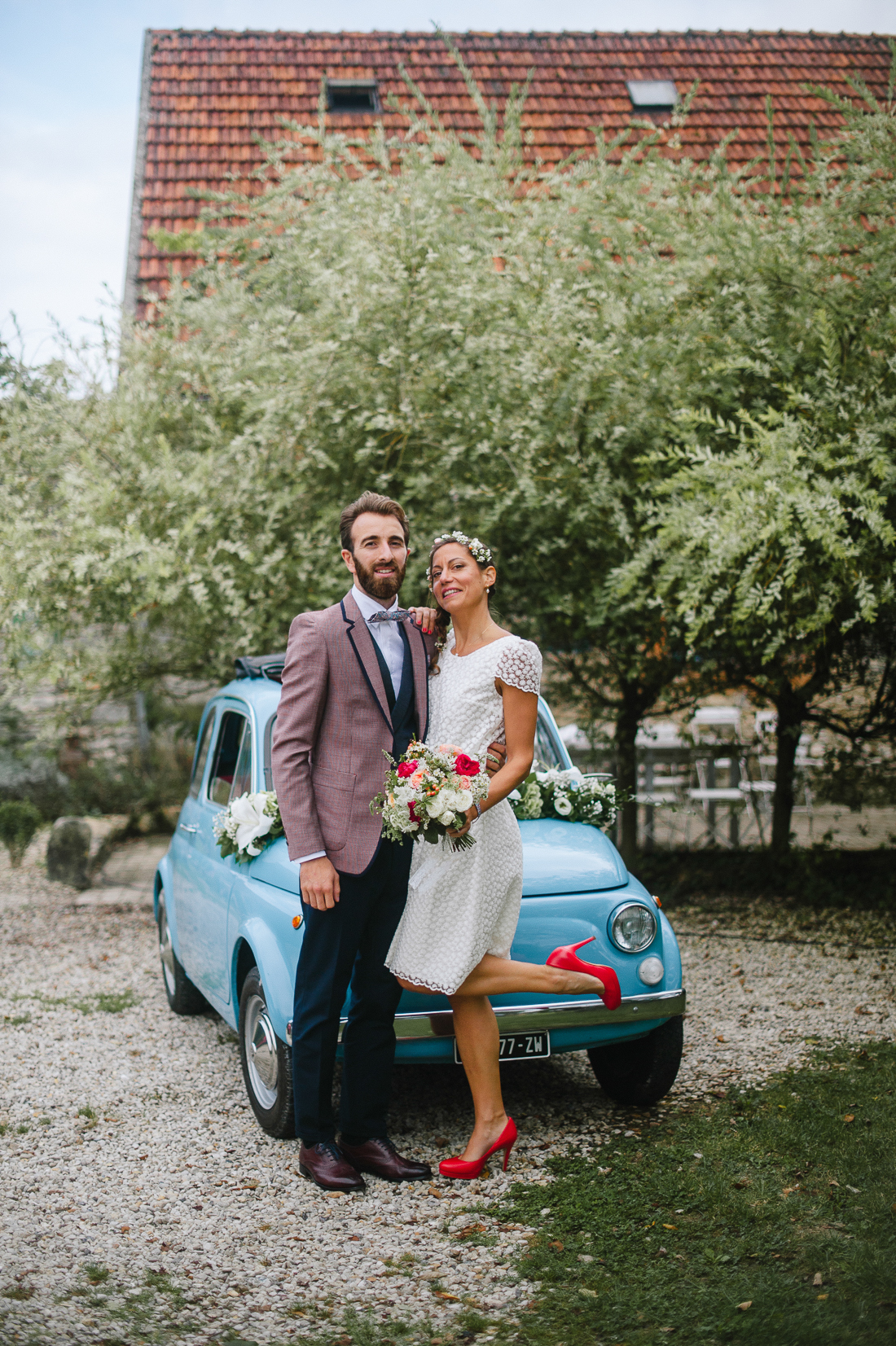 Mariage à la Ferme de la Haute Maison - Marie-Laure + Charly - Blog Mariage Madame C