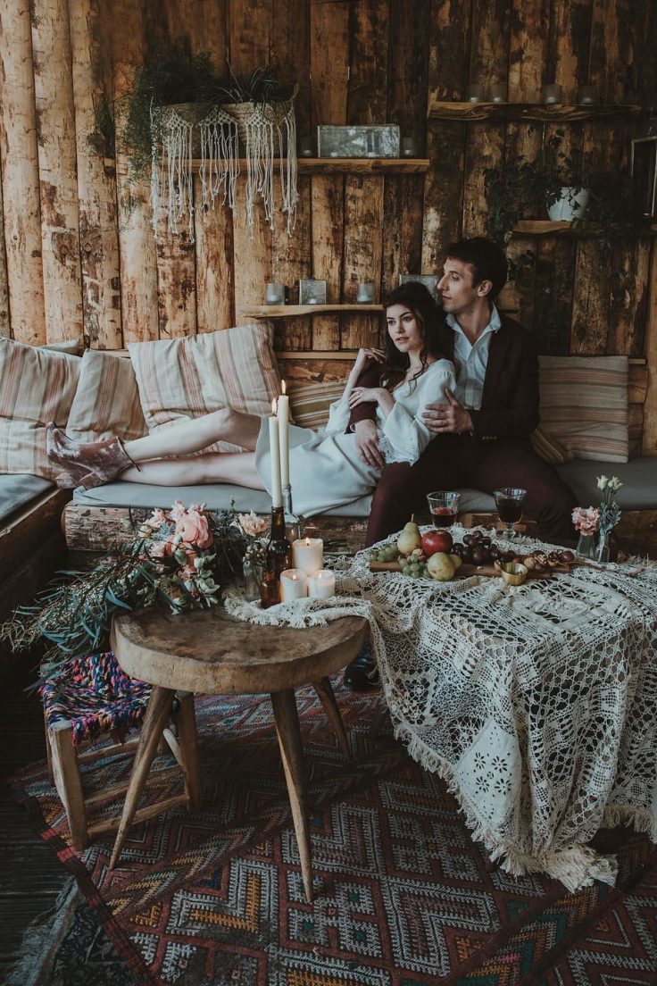 Mariage bohème aux buttes Chaumont // Photos Sarah Couturier