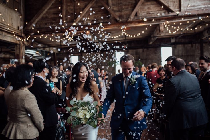Mariage à Brooklyn à The Greenpoint loft © Alex Tome