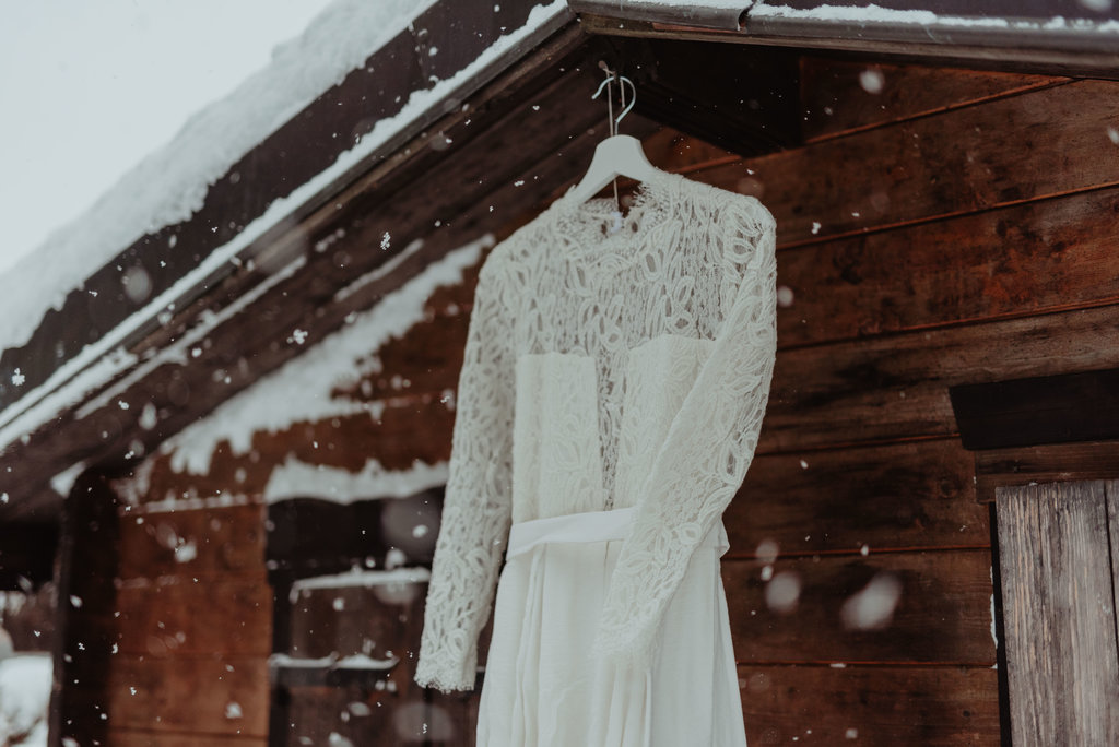 Un mariage sous la neige au Domaine du Baron en Haute-Savoie - Blog Mariage Madame C
