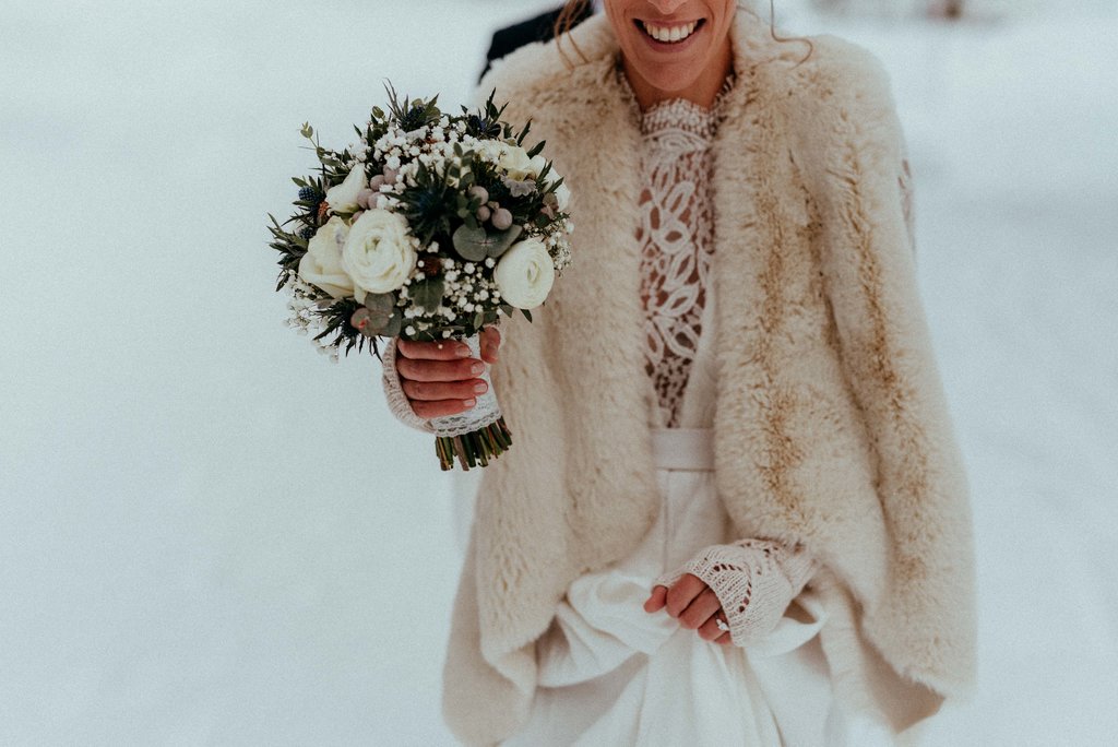 Un mariage sous la neige au Domaine du Baron en Haute-Savoie - Blog Mariage Madame C