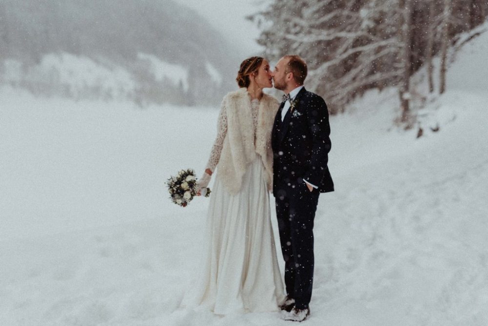 Un mariage sous la neige au Domaine du Baron en Haute-Savoie - Blog Mariage Madame C