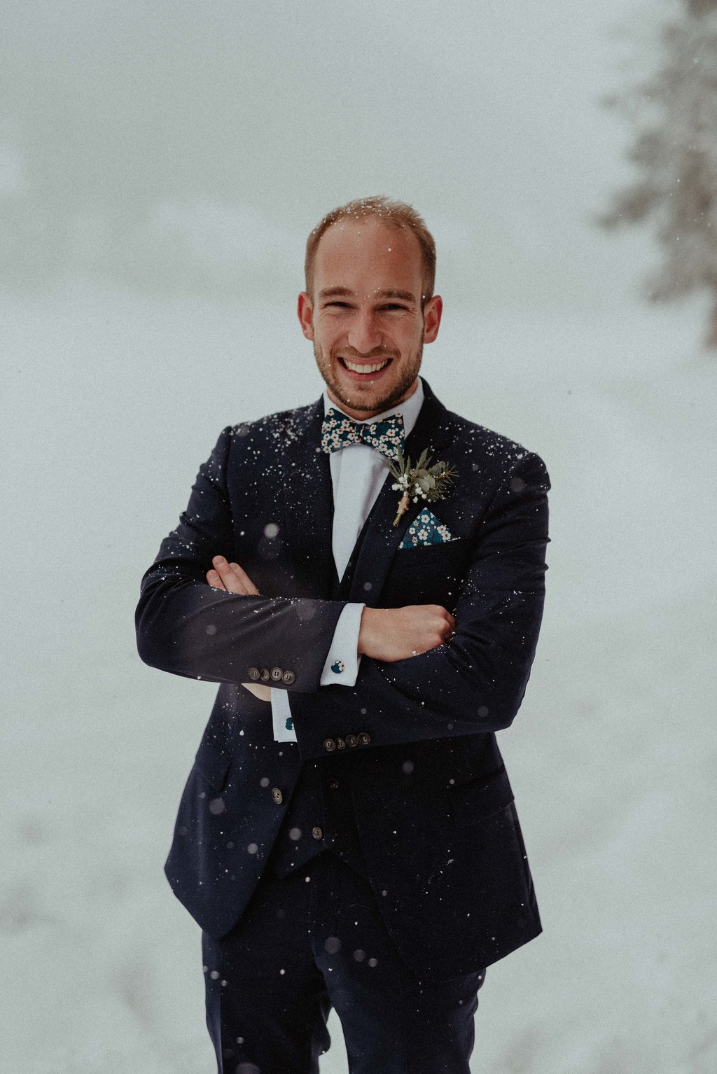 Un mariage sous la neige au Domaine du Baron en Haute-Savoie - Blog Mariage Madame C