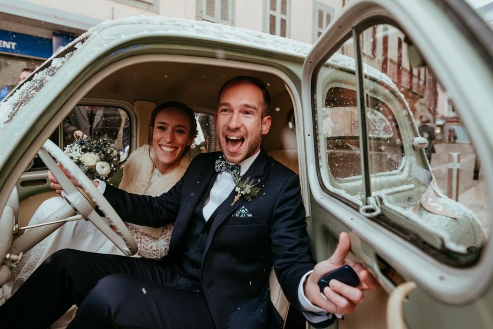Un mariage sous la neige au Domaine du Baron en Haute-Savoie - Blog Mariage Madame C