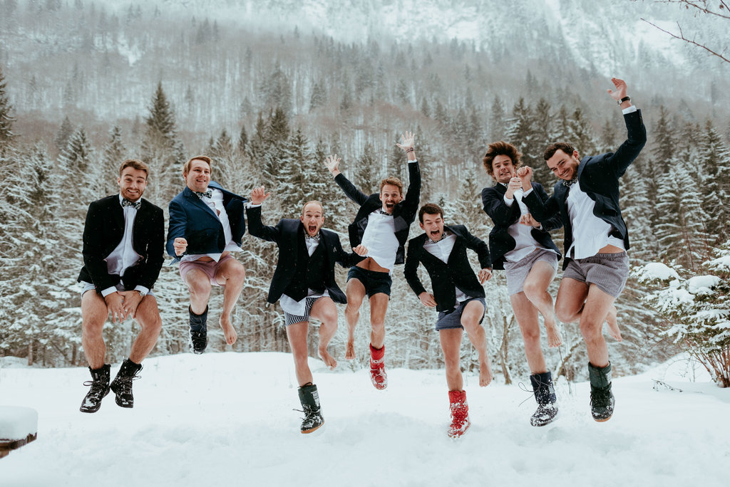 Un mariage sous la neige au Domaine du Baron en Haute-Savoie - Blog Mariage Madame C