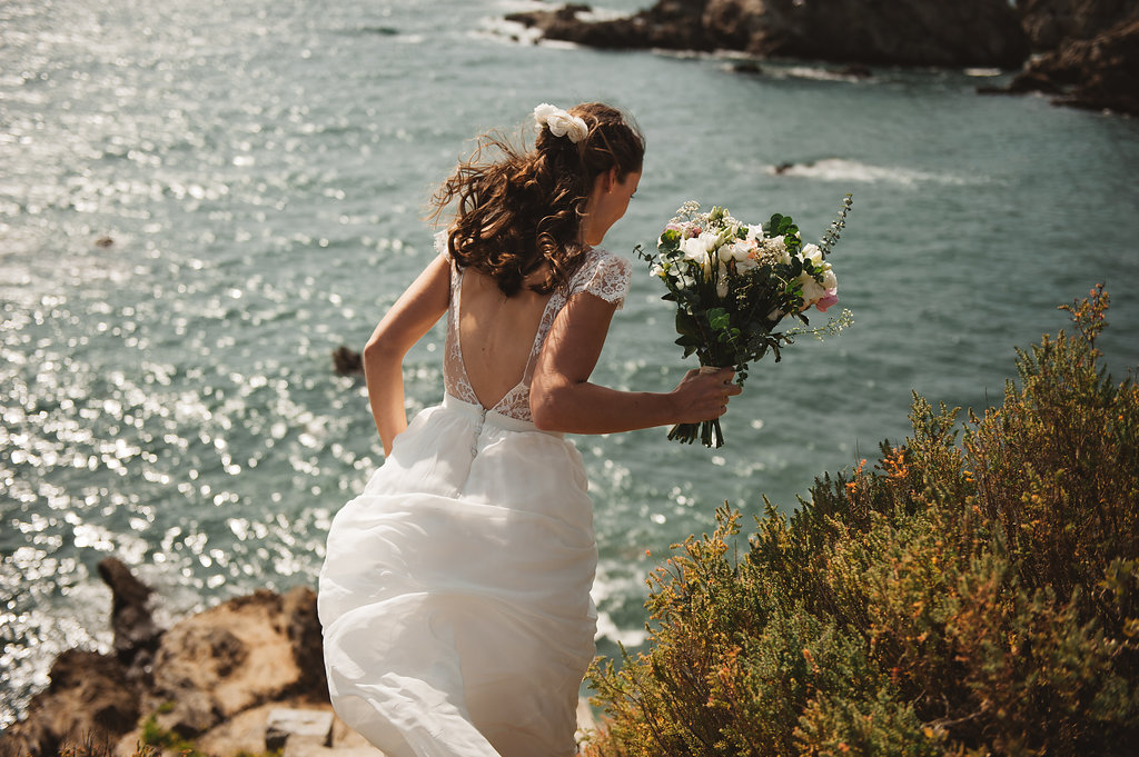 Un mariage sous la falaise - Alexandra + Nicolas - Blog Mariage Madame C