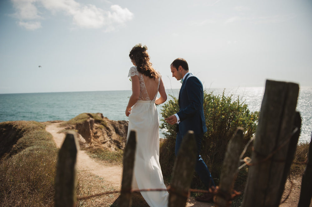 Un mariage sous la falaise - Alexandra + Nicolas - Blog Mariage Madame C