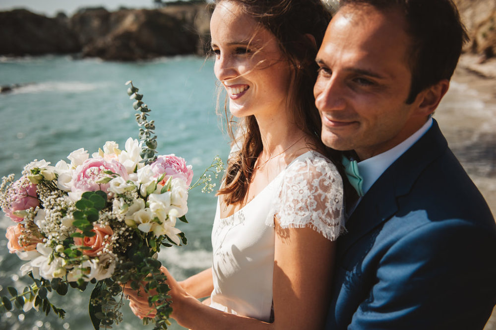 Un mariage sous la falaise - Alexandra + Nicolas - Blog Mariage Madame C