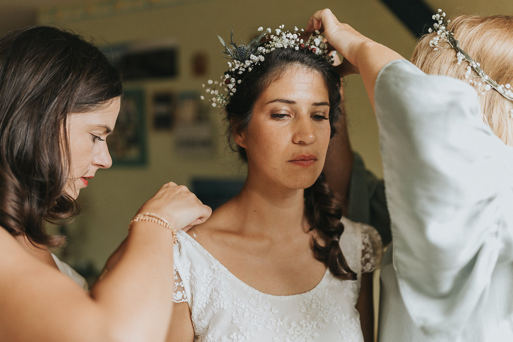 Mariage champêtre en Bretagne // Photos - Virginie Hamon
