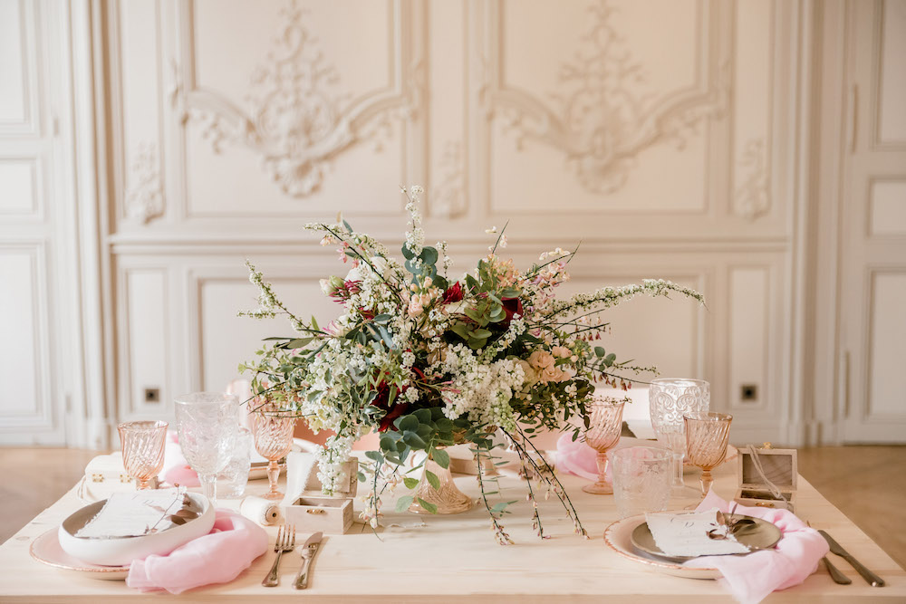 Mariage romantique // Crédit - Sarah Miramon