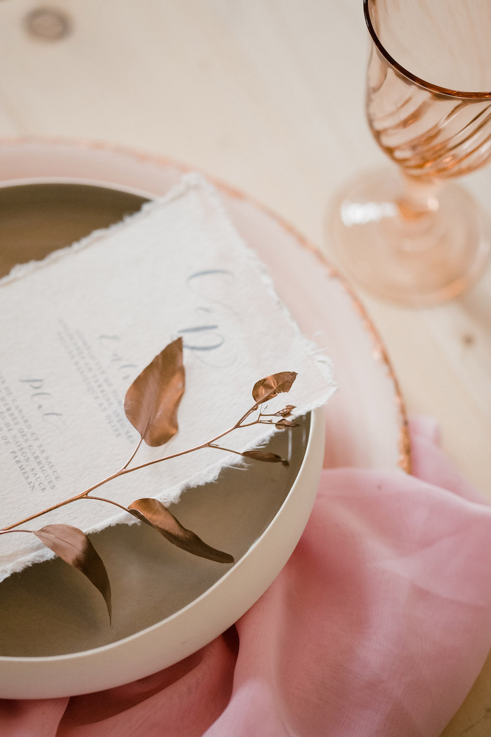 Mariage romantique aux couleurs poudrées - Blog Mariage Madame C