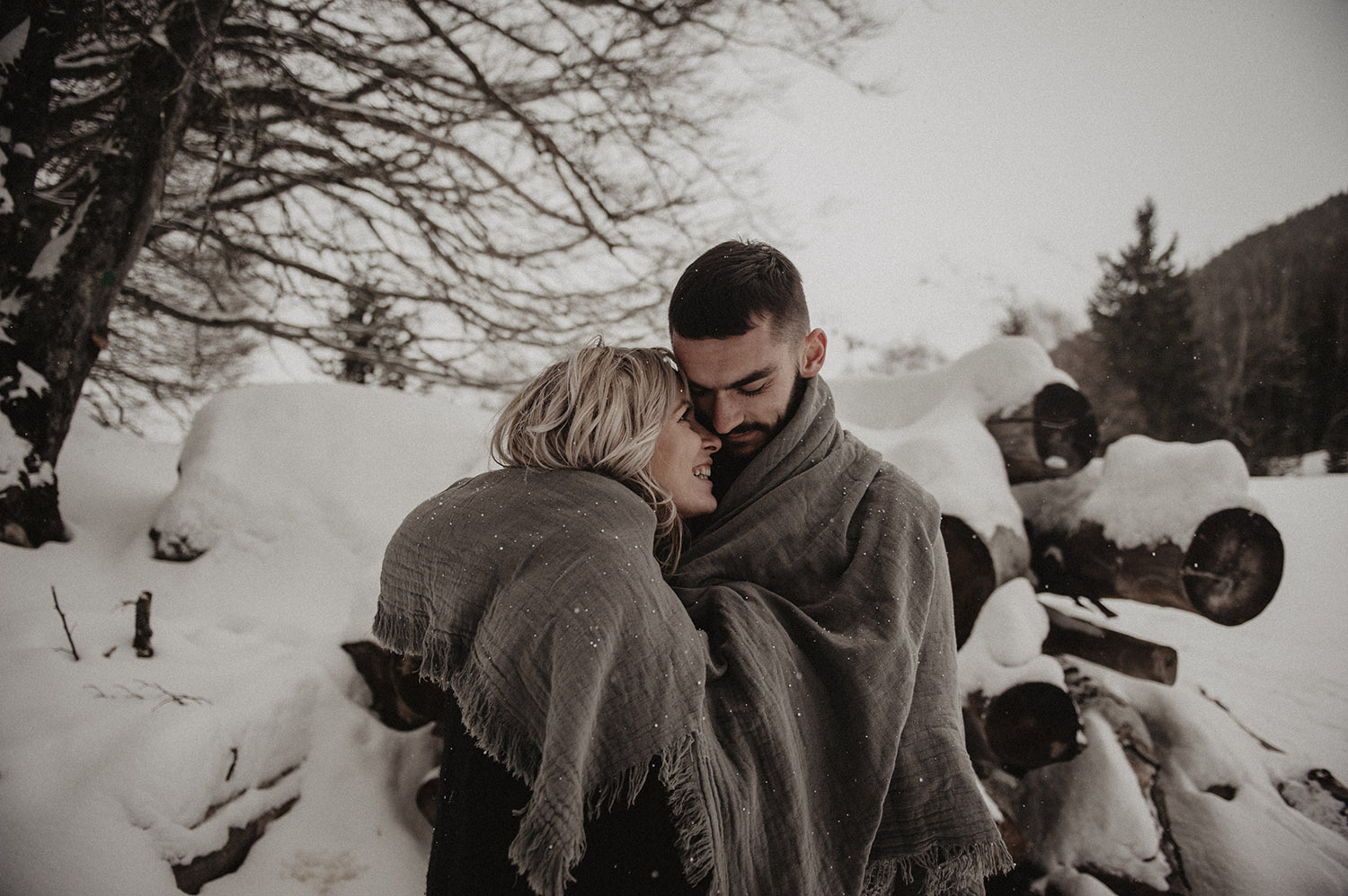 Escapade hivernale dans les Pyrénées - Cindy + Florian - Blog Mariage Madame C