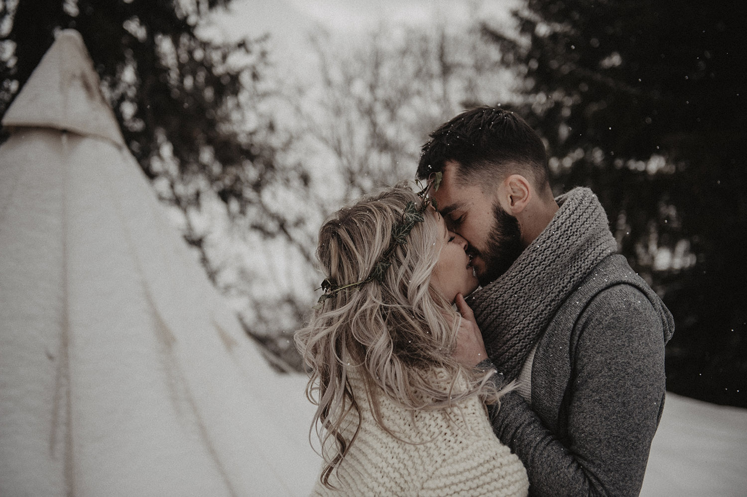Escapade hivernale dans les Pyrénées - Cindy + Florian - Blog Mariage Madame C