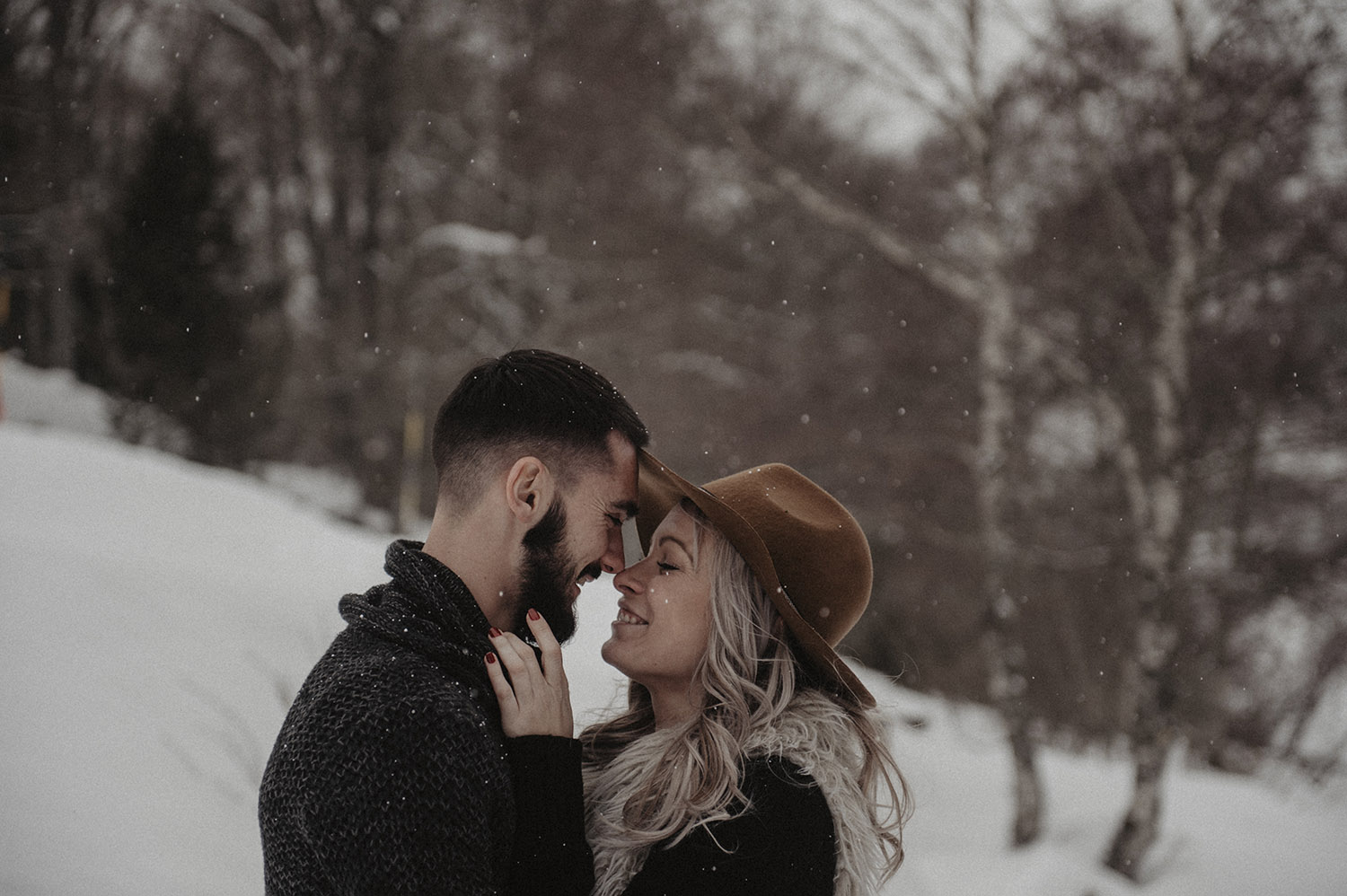 Escapade hivernale dans les Pyrénées - Cindy + Florian - Blog Mariage Madame C